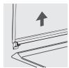 SMEG SR775AX - Der Deckel (nur bei einigen Modellen) - 1