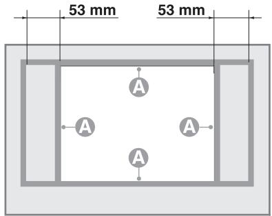 SMEG SR775AX - Fixation à la structure de support - 2