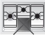 SMEG SR775AX - Praktyczne porady dotyczące stosowania palników - 3