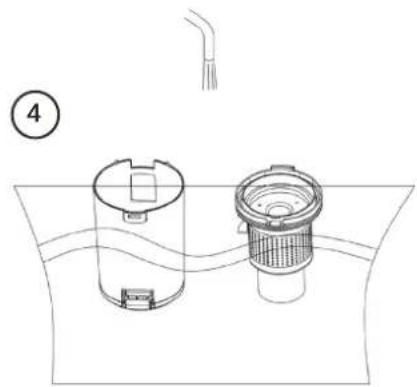 Grunkel ASM-12KPA MAX - Limpieza del sistema de filtros - 4