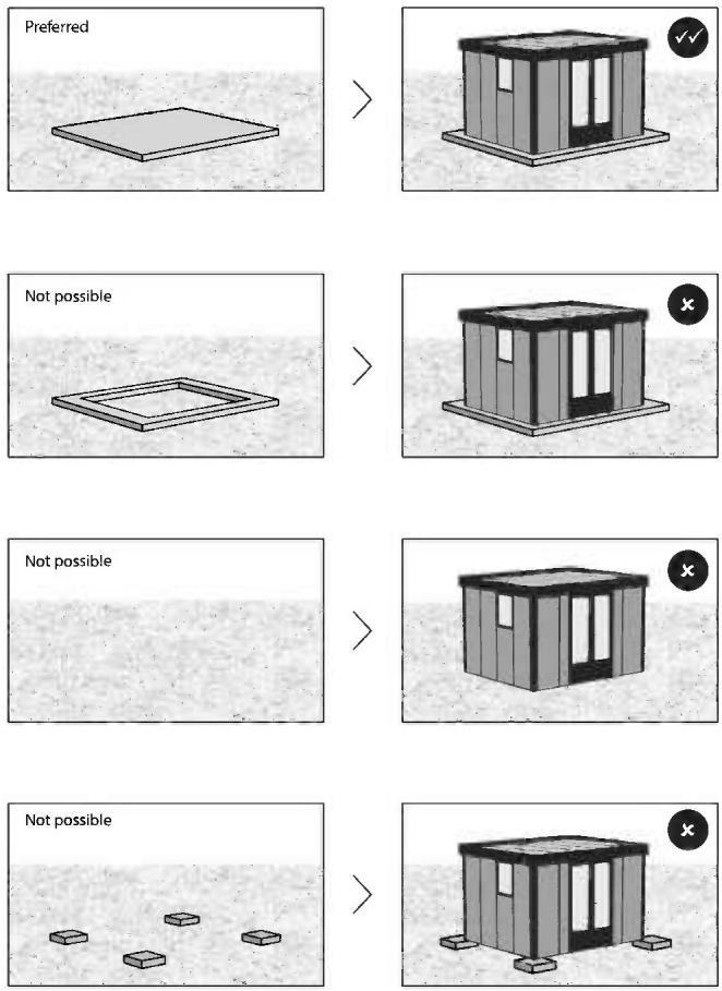 Canopia Studio Copenhagen 10x12 3x3.5 - B - CHOOSE YOUR FOUNDATION TYPE - 1