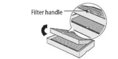 Filter handle