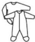 IKEA GULDVÄVARE 905.885.43 - 尺寸、衣服和溫度參考 - 6