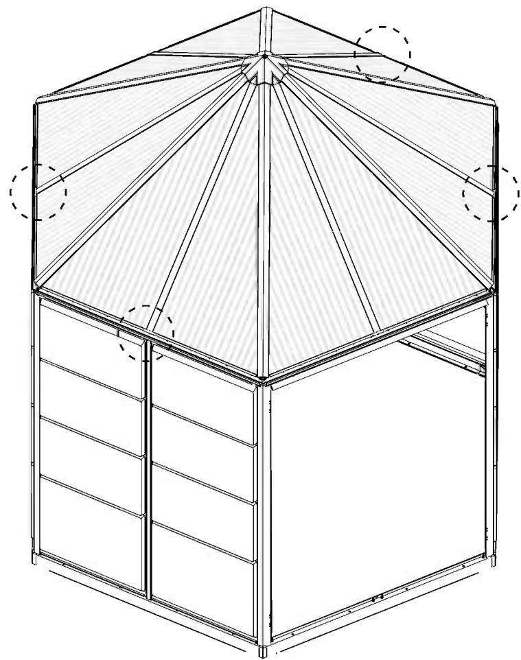 Canopia Oasis 8 2x2.5 - PRINCIPALES ÉTAPES D'ASSEMBLAGE - 186