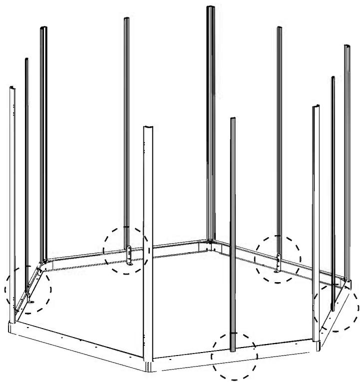 Canopia Oasis 8 2x2.5 - PRINCIPALES ÉTAPES D'ASSEMBLAGE - 40