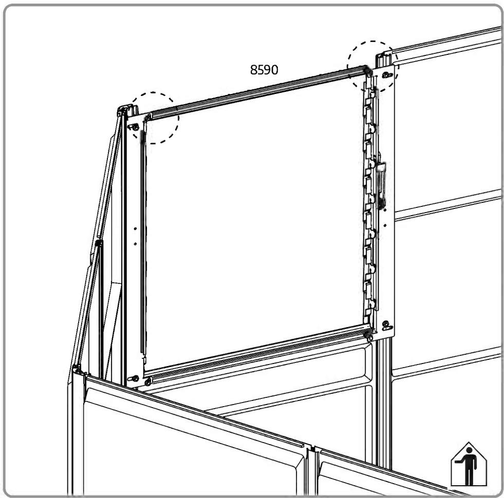 Canopia Oasis 8 2x2.5 - PRINCIPALES ÉTAPES D'ASSEMBLAGE - 90