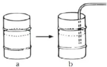 a b