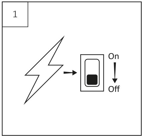 graph TD A[" lightning bolt"] --> B[" button "] B --> C[" On "] B --> D[" Off "]