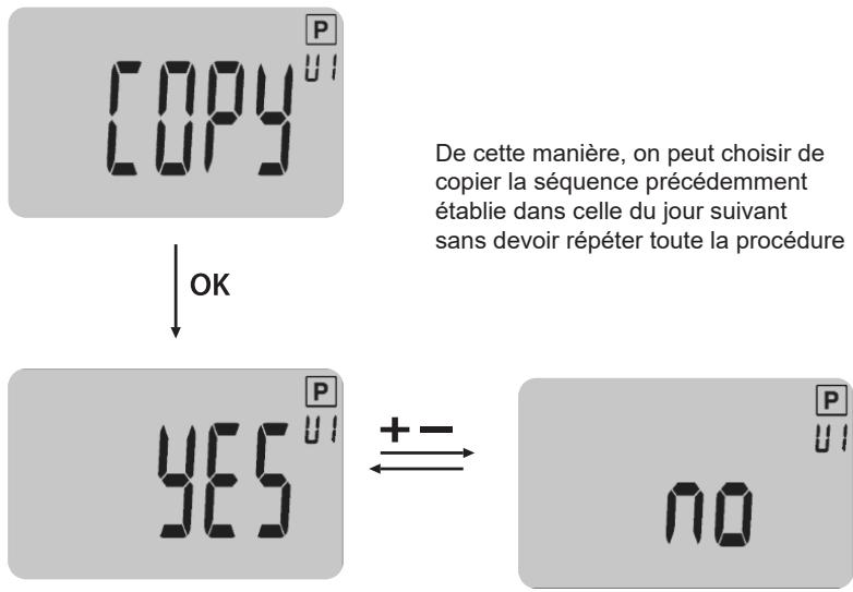 DELTACALOR DINAMIC PLUS - Programmes utilisateur (modifiables): - 3