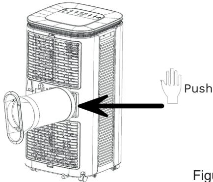 OPTIMEA OPC A01 070HP - Installing the Assembled Exhaust Hose (see Fig. 1) - 1