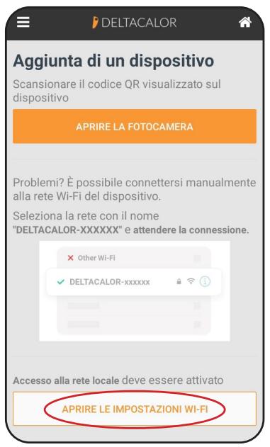 DELTACALOR DOLCE WIFI - CONFIGURAZIONE MANUALE - 1