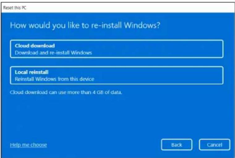ACER Aspire Vero 16 - Réinitialiser ce PC et conserver mes fichiers - 4