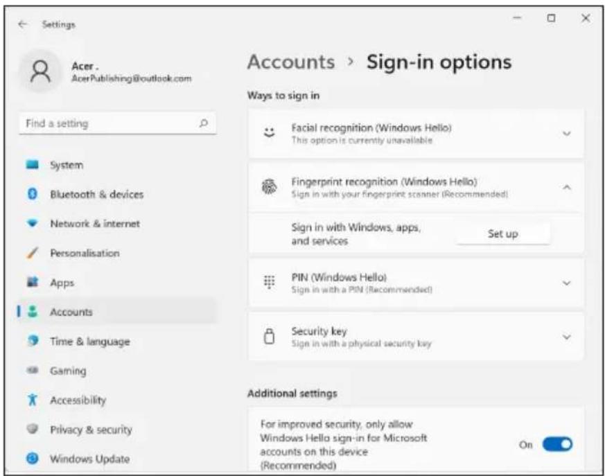 ACER Aspire Vero 16 - Comment utiliser le lecteur d'empreinte digitale - 1