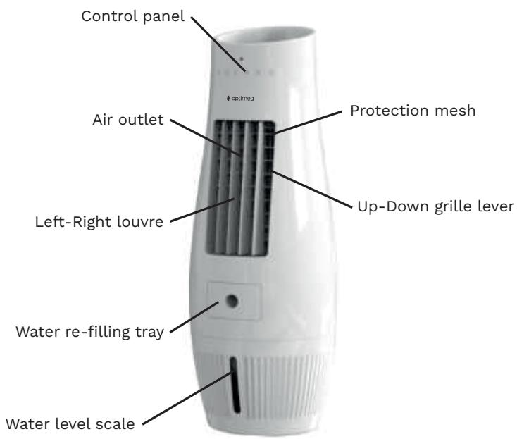 OPTIMEA ORA-70D - Structure diagram - 1