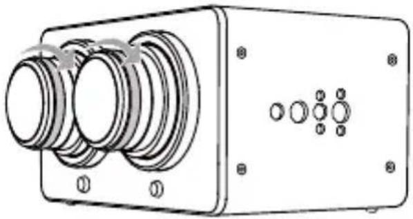 KanDao VR Cam - ライブ配信前のカメラパーツの調整 - 1