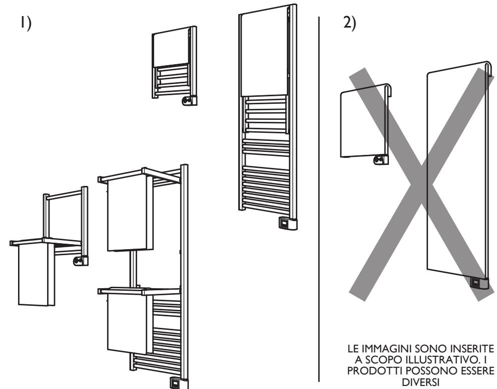 DELTACALOR STENDY SHORT ELECTRIC PLUS - SCHEMA PER L'USO DEL FILO PILOTA - 5