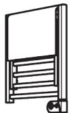 DELTACALOR STENDY SHORT ELECTRIC PLUS - SCHEMA PER L'USO DEL FILO PILOTA - 1