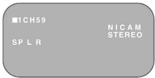 SHARP VC-MH722LM - ON-SCREEN DISPLAY - 1