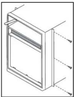 DANBY DVAC080B1WDB - Retire el panel frontal. - 1