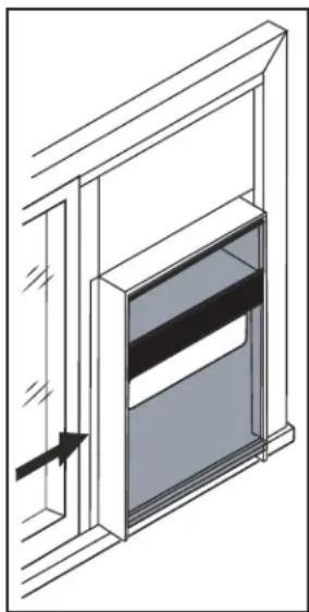 DANBY DVAC080B1WDB - Replacez le couvercle avant. - 1