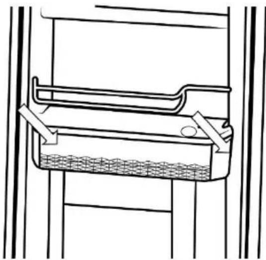 Technical line drawing of a mechanical component with no visible text or symbols