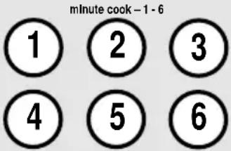 1 2 3 4 5 6 mInute cook - 1 - 6