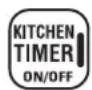 HOTPOINT RGBS200DMWW - To Set the Kitchen Timer - 1