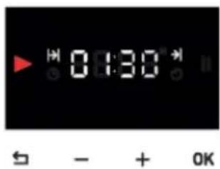 0:30' + OK