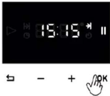 05:18 ← - + OK