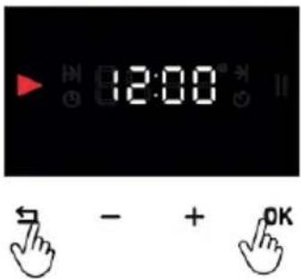 12:00 ← - + OK