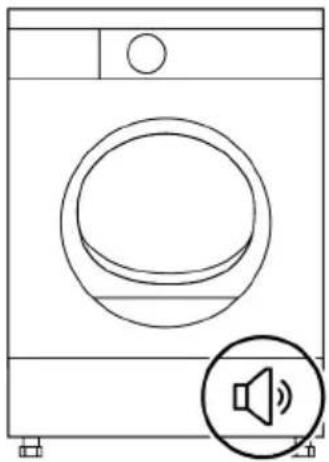BEKO BMEUT481SAI - Avvisi relativi al rumore - 1