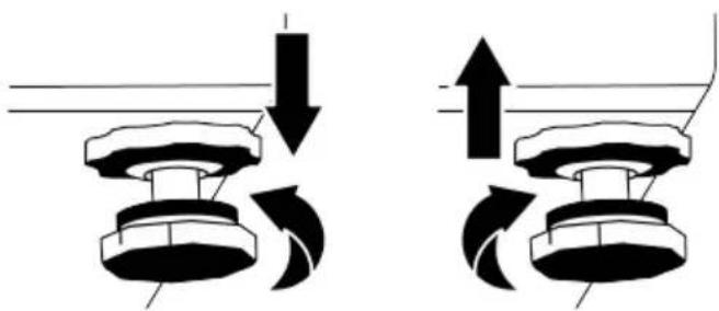 Diagram showing two mechanical components with directional arrows indicating motion or force (no text or symbols)