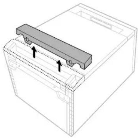 LG DF142FV - Fixer la bande au socle de l'appareil - 2