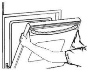 HAIER QSS740RNSS - Para retirar la puerta: - 2
