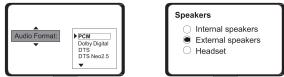 MUSE M 288 CTV PH - MENU DE CONFIGURATION TV - 1