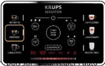 KRUPS Sensation EA9108 - EA91 Sensation - 9