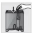 KRUPS Sensation EA9108 - COMMENT INSTALLER LA CARTOUCHE KRUPS CLARIS AQUA FILTER SYSTEM ? - 1