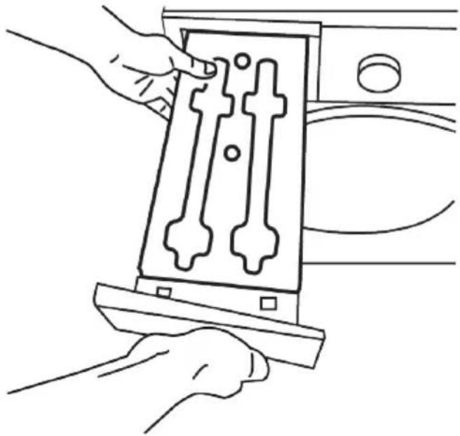 BEKO MWBMT392B - Per scaricare il serbatoio dell'acqua: - 1