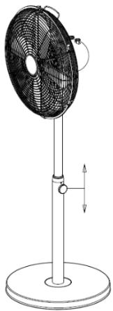 STEBA VTS6 - Height adjustment: - 1