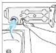 BEKO BMT83EW - Emptying the water tank - 3