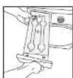 BEKO BMT83EW - Emptying the water tank - 2