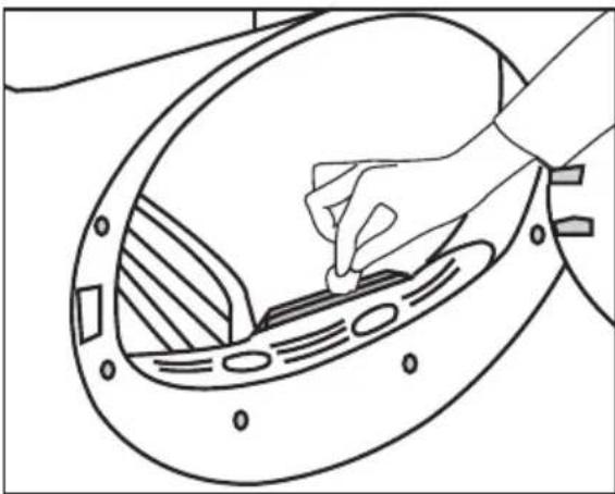BEKO BMT73EW - Pulizia del sensore - 4