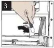 BEKO BMT73EW - Collegamento del tubo di scarico dell'acqua - 3