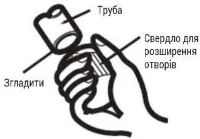 Труба Згладити Свердло для розширення отворів