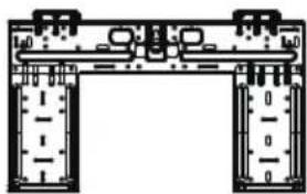 Pure electrical circuit lines without any symbols