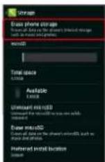SHARP Aquos Phone Xx 206SH - Formatting Handset Memory - 6