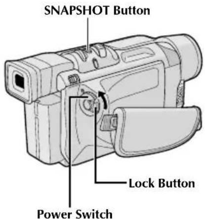 SNAPSHOT Button Lock Button Power Switch