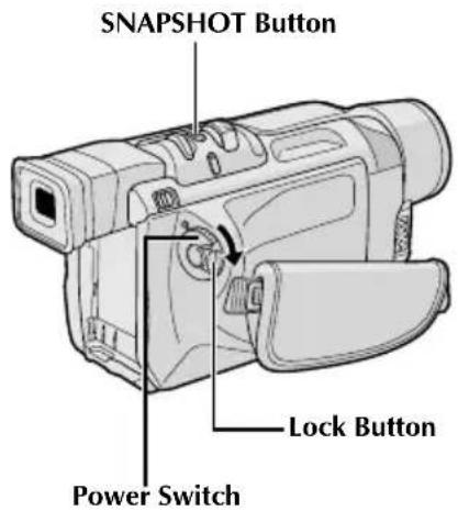 SNAPSHOT Button Lock Button Power Switch