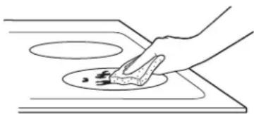 HOTPOINT RB526DHCC - Residuos pegados - 1