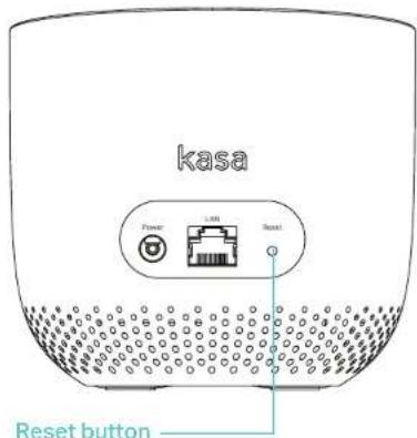 kasa Power LAN Reset Reset button